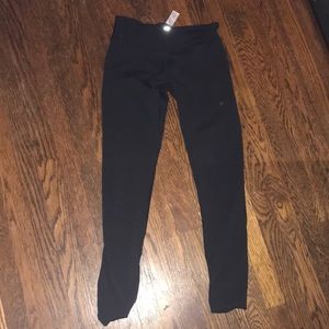 size 12 girls lululemon ivivva black leggings